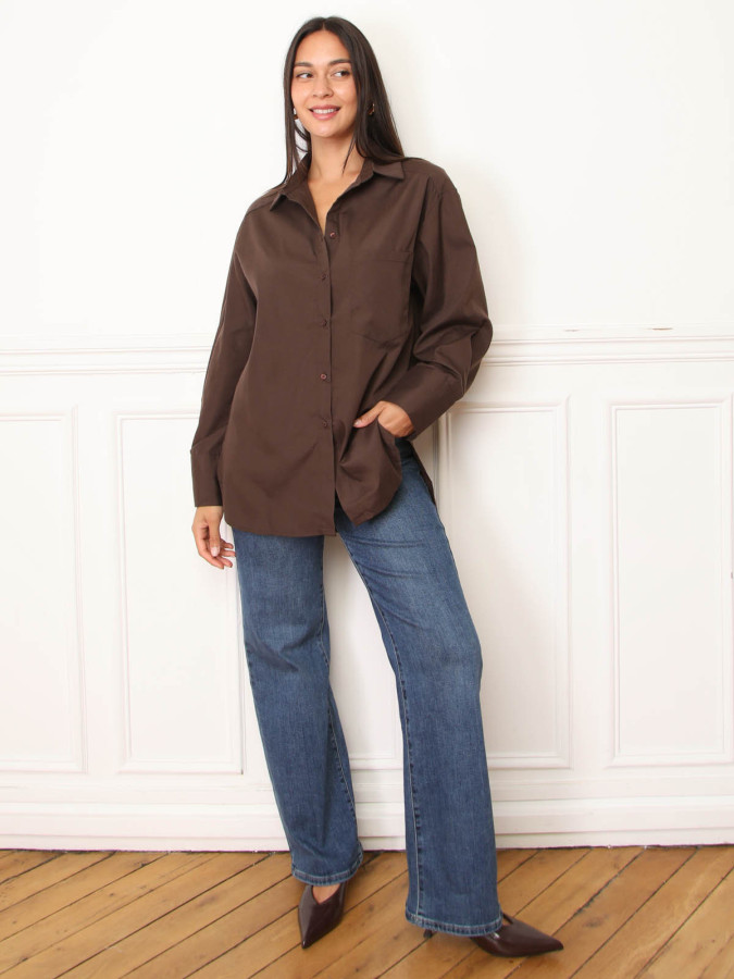 Chemise classique oversize
