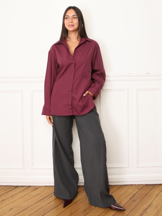 Chemise classique oversize