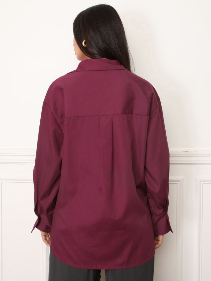 Chemise classique oversize