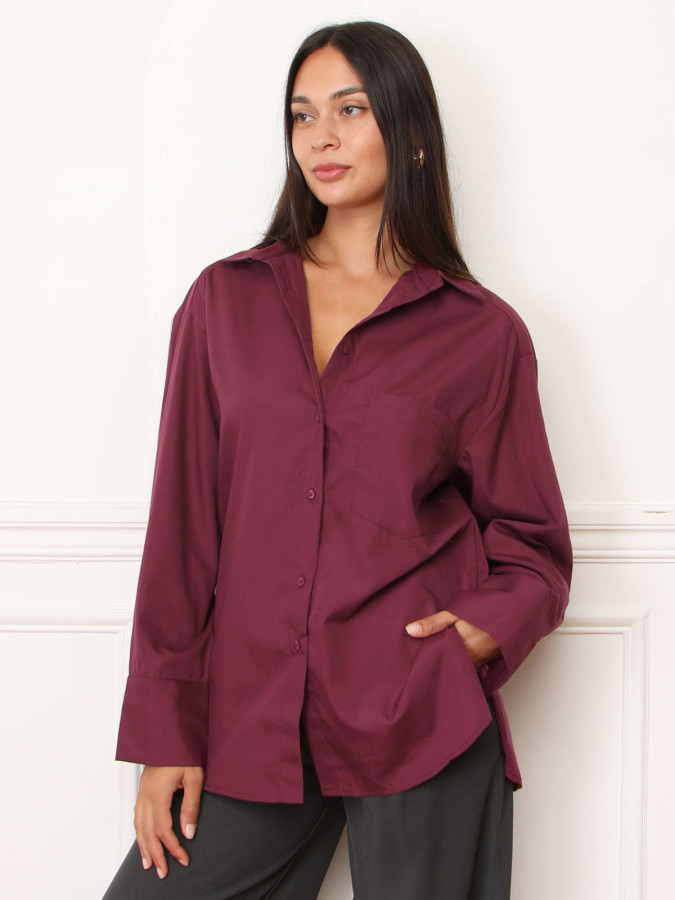 Chemise classique oversize