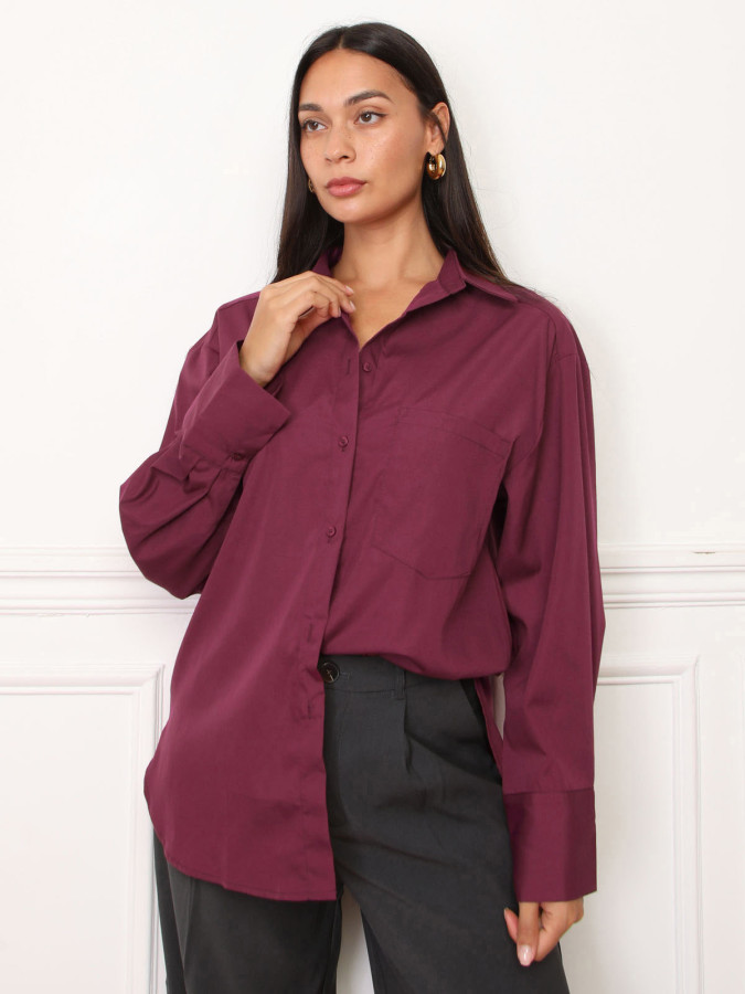 Chemise classique oversize