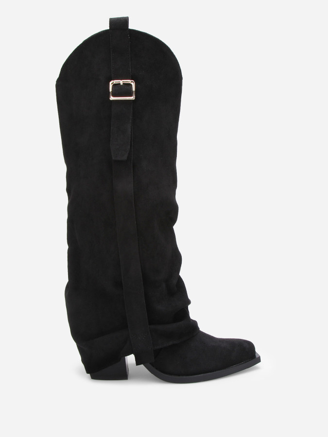 Santiags avec fourreau et sangle