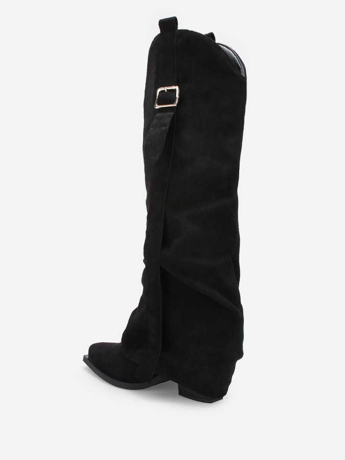 Santiags avec fourreau et sangle