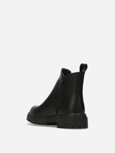 Bottines Chelsea avec surpiqûres