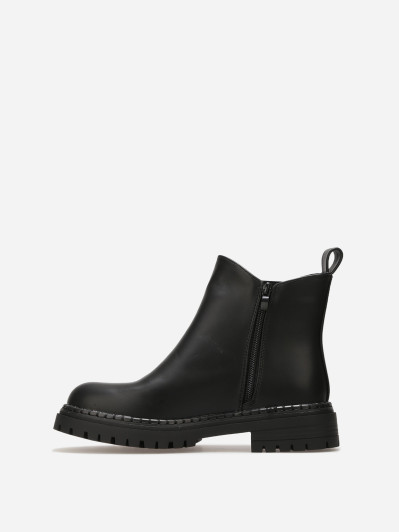 Bottines Chelsea avec surpiqûres