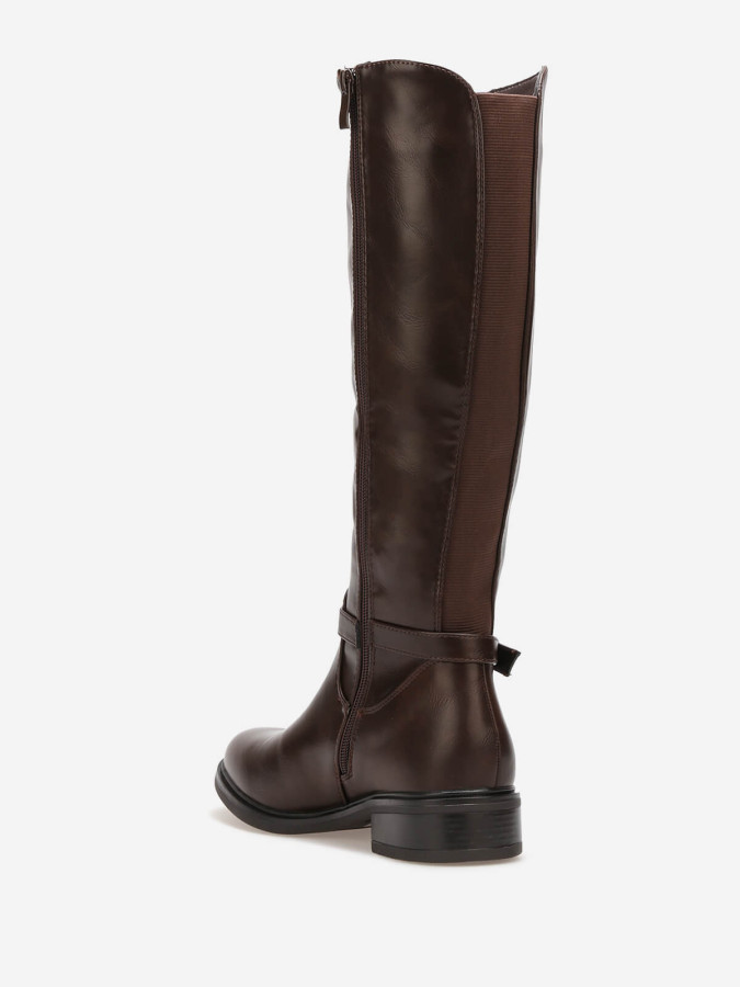 Bottes cavalières avec bride