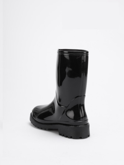 Bottes de pluie mi-hautes noires