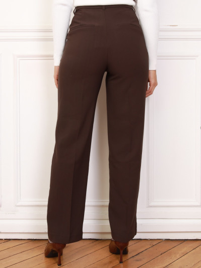 Pantalon de costume droit