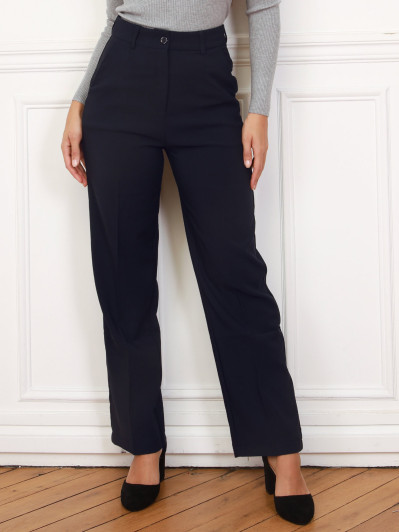 Pantalon de costume droit