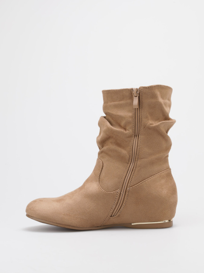 Bottines compensées à pampilles