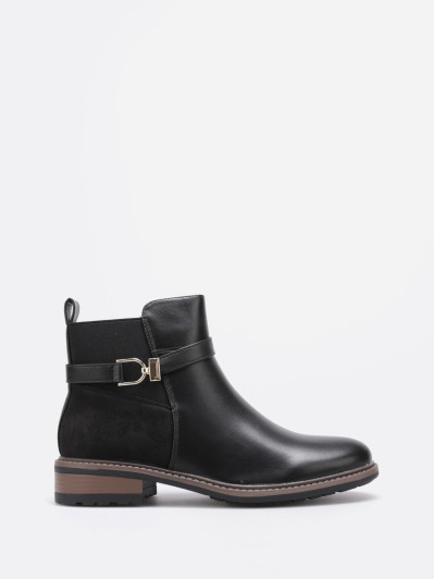 Bottines Chelsea avec bride décorative