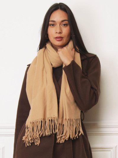 Écharpe effet cachemire