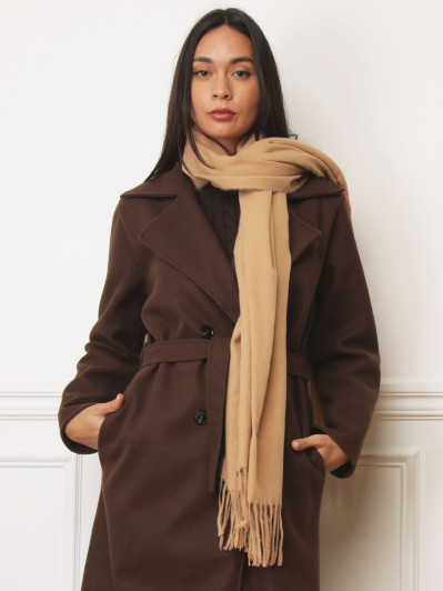 Écharpe effet cachemire