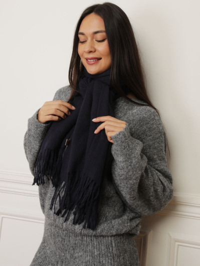 Écharpe effet cachemire