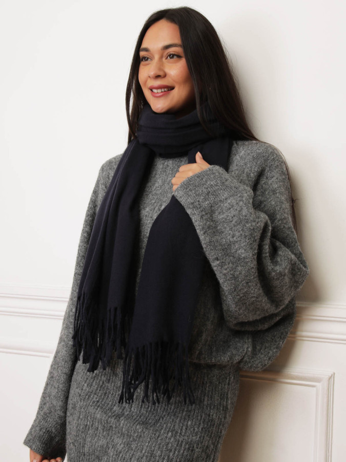Écharpe effet cachemire