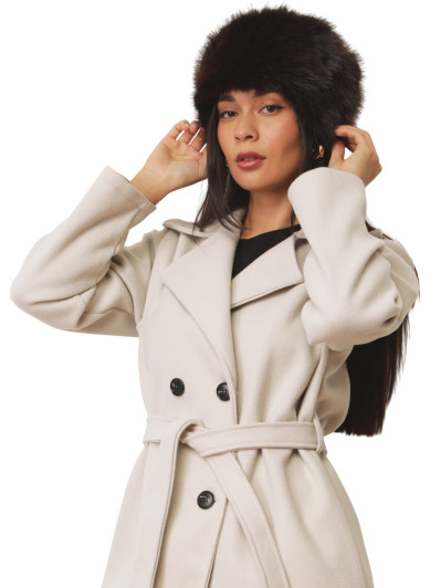 Chapeau fausse fourrure