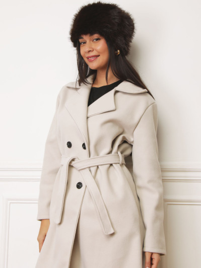 Chapeau fausse fourrure