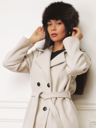 Chapeau fausse fourrure