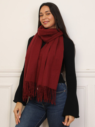 Écharpe effet cachemire