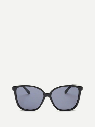 Lunettes de soleil oversize noires