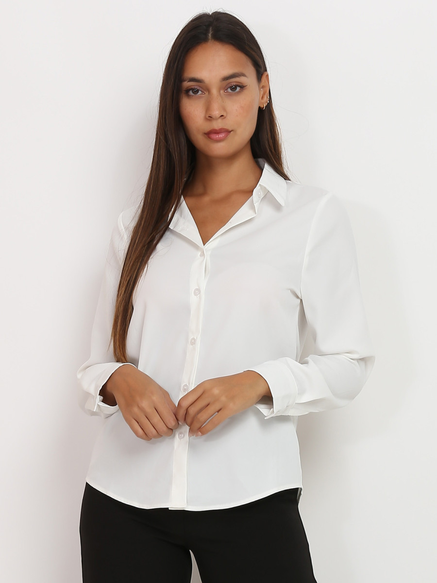 Chemise fluide blanche