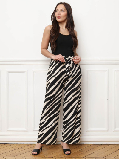 Débardeur côtelé noir