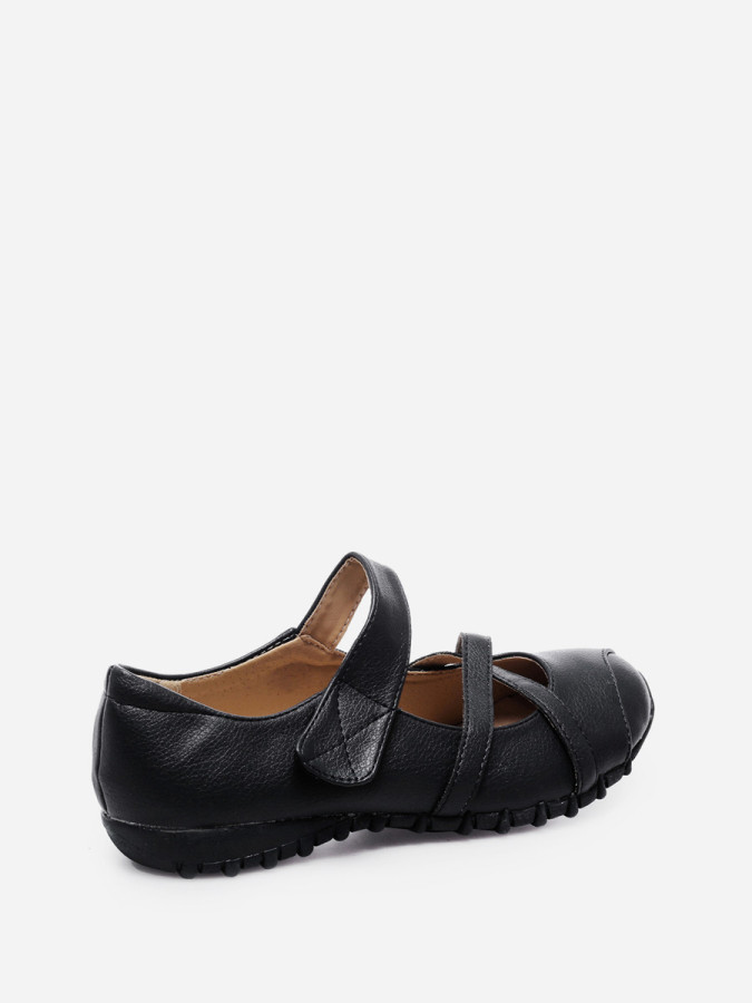 Chaussures femme pas cher ballerine confort Bienestar noir La Modeuse