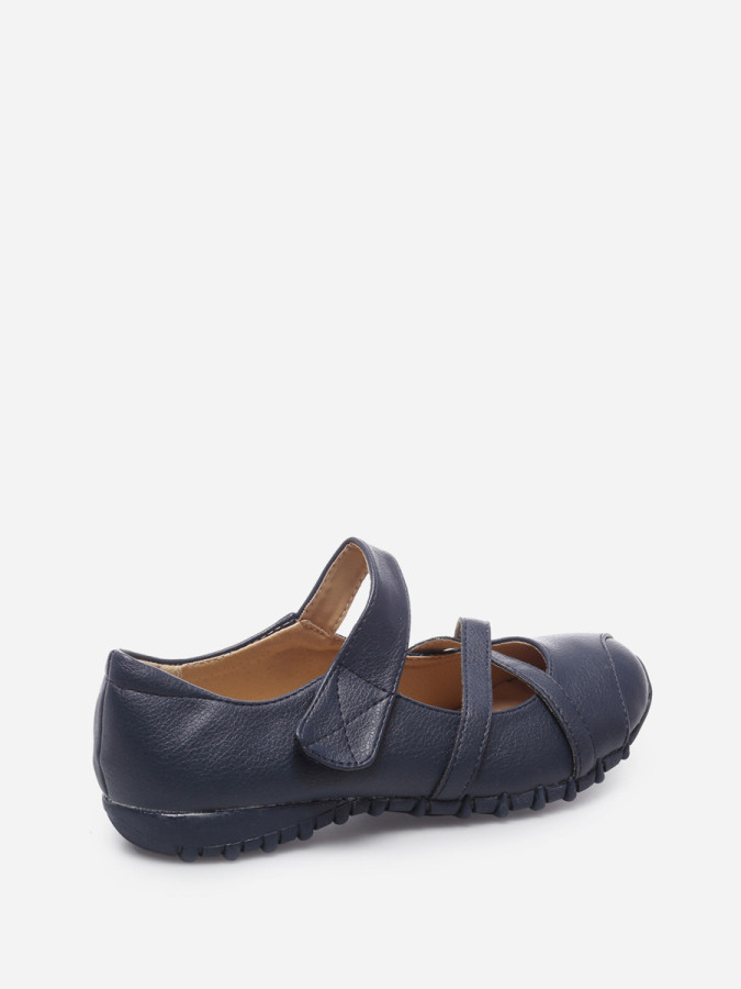 Chaussures femme pas cher ballerine confort Bienestar bleu marine La Modeuse