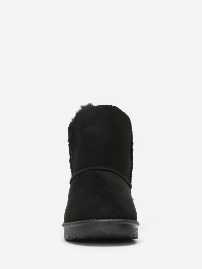 Boots fourrées à strass