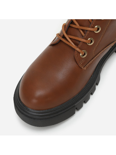 Rangers marron à bride bijoux