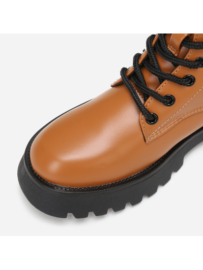 Rangers camel à zip argenté